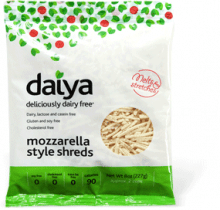 vegan cheese, mozzarella, daiya