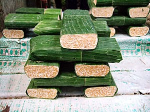 tempeh banana leaves jakarta indonesia tempeh banana leaves jakarta indonesia